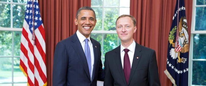 Andris Razāns, Latvian ambassador to the U.S. visits Oregon