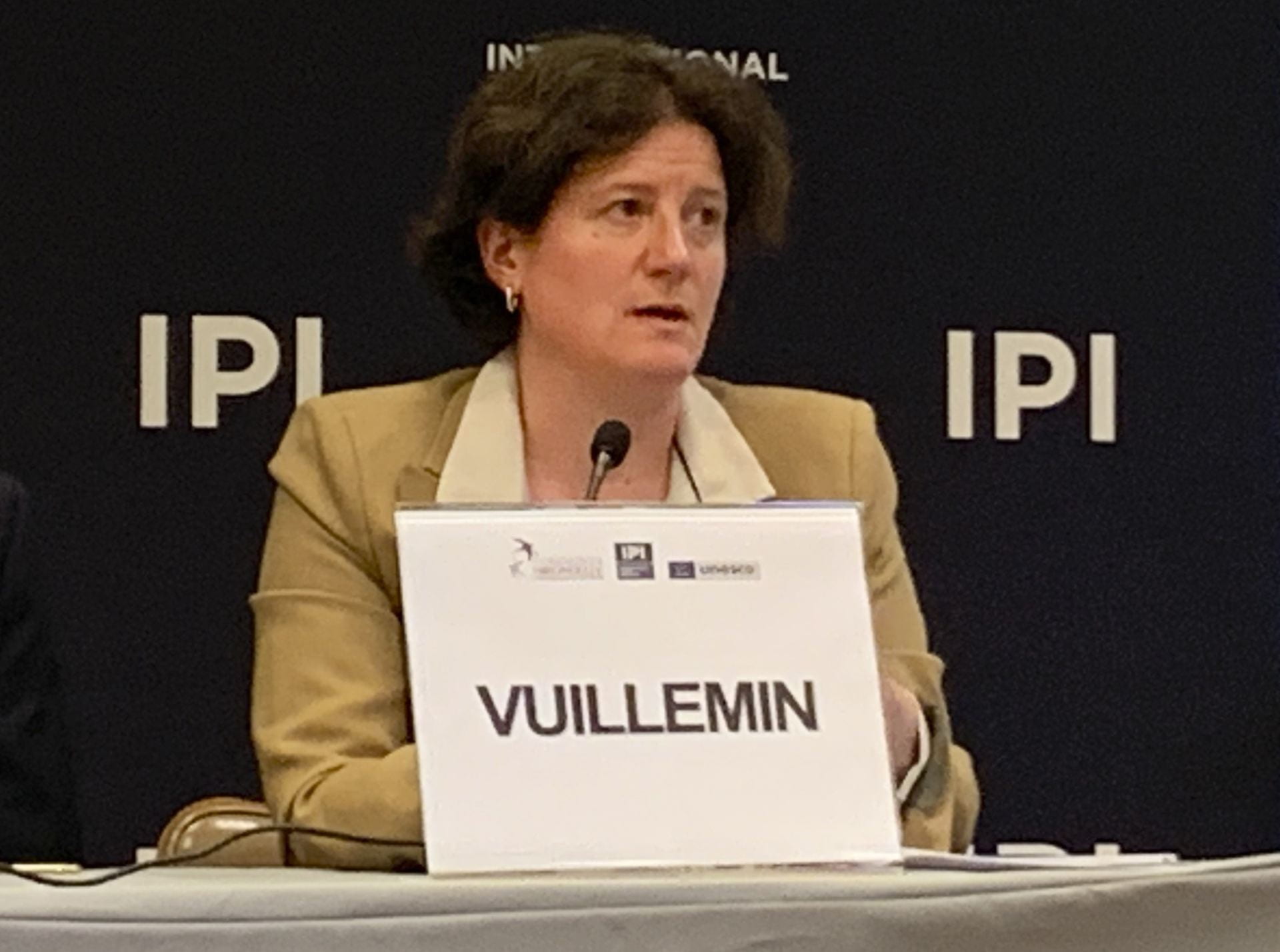 Caroline Vuillemin, executive director of Fondation Hirondelle.